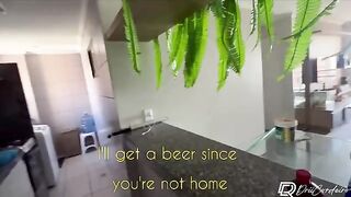I called the painter and ended up fucking him in POV