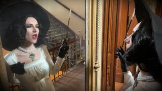 Busty MILF Lady Dimitrescu gets her pussy railed