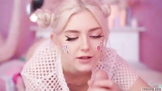 All cute girls like to have cum on their faces