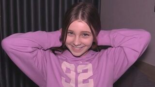 The sluttiest 18yo teen gets her pussy stretched to the limit