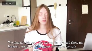 The guy taught his step-sister a lesson in chess, doubling the reward
