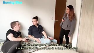 A girl was fucked by her best friend's hard dick in Argentina