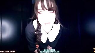 Xavier fucks Wednesday Addams hard, showcasing her big butt in action