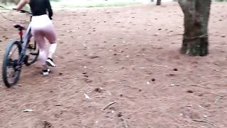 I found a beautiful girl in the middle of nature, and I had sex with her