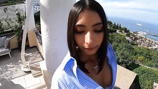 I have a surprise for you... The best double blowjob, featuring the hottest fitness babes who know how to work their mouths as well as their bodies. This steamy scene comes straight from Babes, a channel known for showcasing the most glamorous models in s