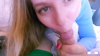 The guy made a creampie for his step-sister in a risky scene