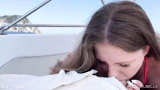 A girl cheats on her boyfriend with his friend on a yacht ride