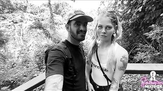 The waterfall was so cold, but the sex was hot - SammmNextDoor Date Night