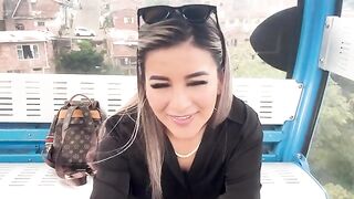I had sex with my stepbrother's friend while riding the cable car