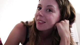 Nadia Fox gets fucked while reading erotic literature