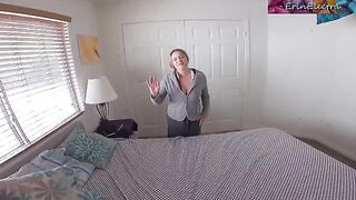 I was caught with my stepmom’s panties, so we got intimate