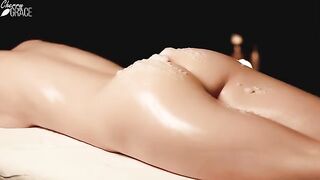 Massage with a happy ending, where the masseuse cums inside the girl’s pussy