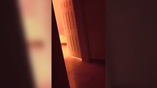 Redhead babe exhibitionist gets fucked by a voyeur neighbor