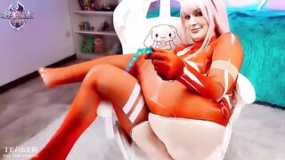 Zero Two's squirting scene in Darling in the Franxx, a 3D adult cartoon