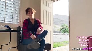A Jewish woman from a ranch is crying and asking for sex with her neighbor boy