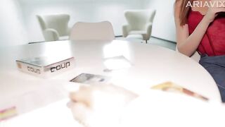 A board game with a twist, ending in intimate climax