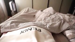 The guy gave stepsister panties and asked her to have sex with him
