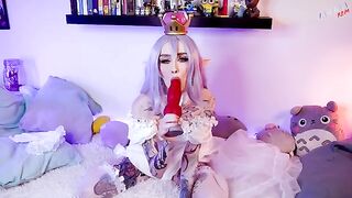 Super Mario finally fucked Bowsette in her tight pussy - HD
