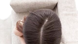 The most viewed close-up handjob and blowjob video with an Asian star