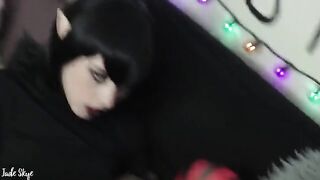 Vampire teen Mavis gets fucked and takes his cum