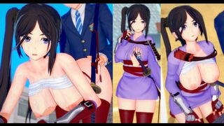 Game Koikatsu! ]Fuck big tits DanMachi Yamato Mikoto's 3D anime