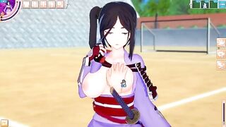 Game Koikatsu! ]Fuck big tits DanMachi Yamato Mikoto's 3D anime