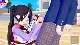 Game Koikatsu! ]Fuck big tits DanMachi Yamato Mikoto's 3D anime