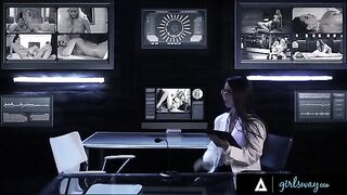 Adriana Chechik and Alexis Fawx try to out-squirt each other