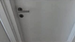 The condom broke in the girl’s pussy, and she wanted to continue without protection
