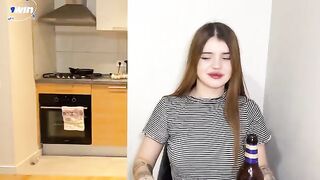 The hot tattoo girl got fucked by her neighbor in the wet pussy