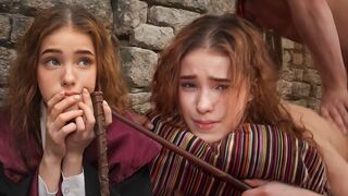 Hermione Granger discovers a new spell and fucks with passion