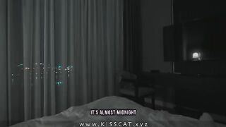 Is it a dream? Stepmom fucks stepson in hotel room