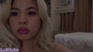 A horny Filipino girl is getting fucked on the couch