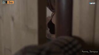 Russian sect girl will be saved by a strong cock