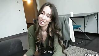 A friend came to my place and fucked this fat chick with me