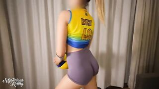 You have to be hard to score in this hot volleyball match!