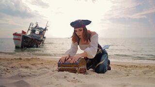 The true treasure was under Captain Sweetie Fox's panty, a stunning surprise