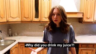 An angry roommate turned into a cute girl after my dick, an unexpected turn of events!