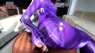 Mary J takes Miles Morales' Spiderman powers and twerks