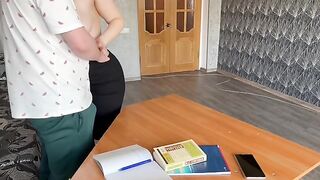 Hot teacher fucked by her student in a steamy encounter