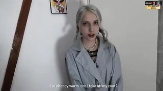 A random girl frightened me, but it turned out to be a nympho