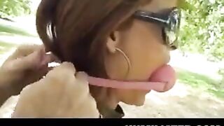 Bondage sex with girls tied up by bonds