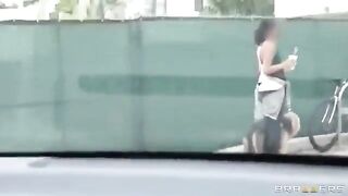 A young guy and his friends fucked two prostitutes in the car