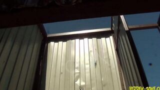 A girl was filmed in the beach house without her knowledge