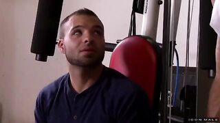 A guy experienced real gay blowjob for the first time