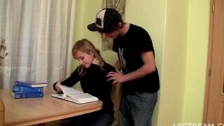 The girl in glasses gives the best blowjob, do not doubt