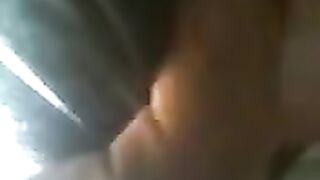 The guy pressed ass of girl in the bus, she almost cum