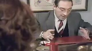 A 50-year-old man engaged in anal with a young student on the table