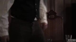 Fucked a girl in stockings and pantyhose in the bar, not bad