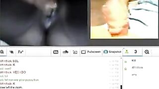 A married couple satisfy their sexual needs while broadcasting on the webcam